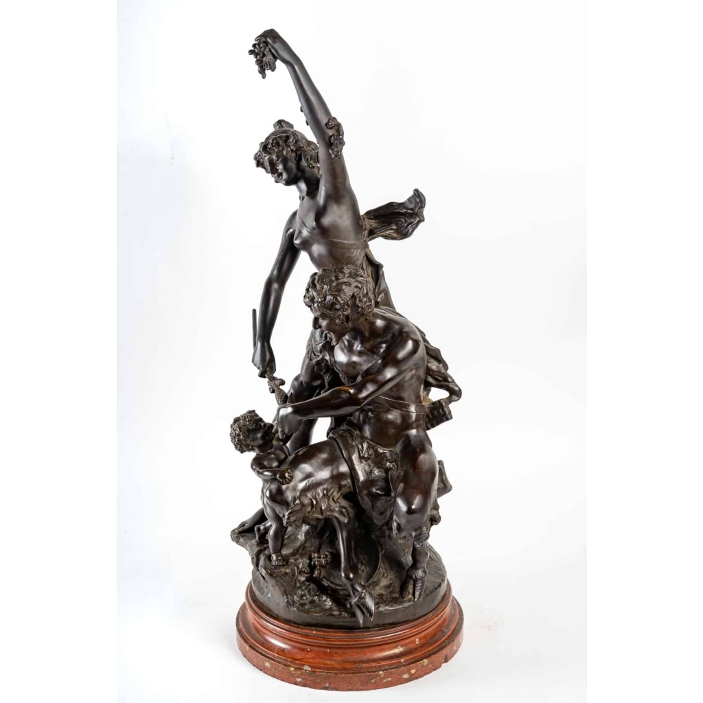 Bronze du XXème siècle dans le goût de Clodion | Biron Bronze du XXème siècle dans le goût de Clodion