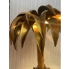 1970′ Lampadaire Palmier, En Laiton Et Bambou Maison Jansen 1 Tête Style Brutaliste H 92 cm | Biron 1970′ Lampadaire Palmier, En Laiton Et Bambou Maison Jansen 1 Tête Style Brutaliste H 92 cm