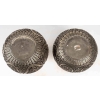 Paire de vases ronds en cuivre et argent, XIXème siècle | Biron Paire de vases ronds en cuivre et argent, XIXème siècle