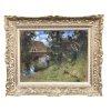 MONTEZIN Pierre Eugène Peinture 20è siècle Tableau postimpressionniste Gouache vernie signée | Biron ||||||