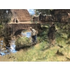 MONTEZIN Pierre Eugène Peinture 20è siècle Tableau postimpressionniste Gouache vernie signée | Biron MONTEZIN Pierre Eugène Peinture 20è siècle Tableau postimpressionniste Gouache vernie signée