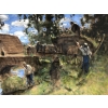 MONTEZIN Pierre Eugène Peinture 20è siècle Tableau postimpressionniste Gouache vernie signée | Biron MONTEZIN Pierre Eugène Peinture 20è siècle Tableau postimpressionniste Gouache vernie signée