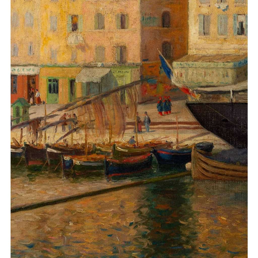 Henry Bouvet 1859-1945. Le Port De Marseille. | Biron |||||||