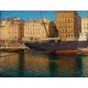 Henry Bouvet 1859-1945. Le Port De Marseille. | Biron Henry Bouvet 1859-1945. Le Port De Marseille.