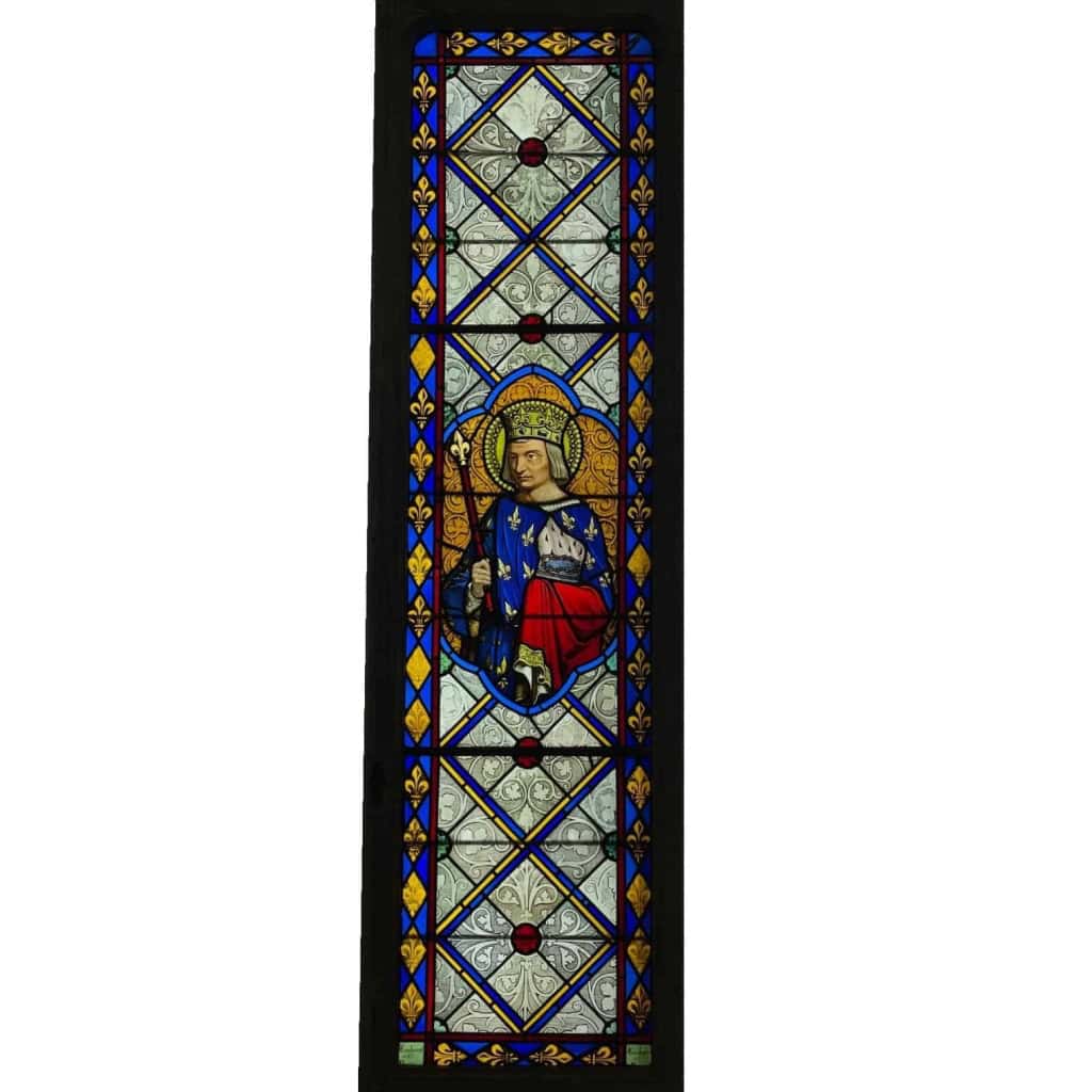Vitrail Saint Louis | Biron ||||||||||