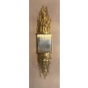 1970′ Paire D’Appliques En Bronze Doré Et Tubes En Verre Par Victor Boeltz Décor Stalagmites et Stalactites H103 cm | Biron 1970′ Paire D’Appliques En Bronze Doré Et Tubes En Verre Par Victor Boeltz Décor Stalagmites et Stalactites H103 cm