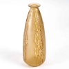 Vase "Quatre Groupes de Lézards" Verre Blanc Patiné Sépia de René LALIQUE