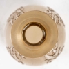Vase "Quatre Groupes de Lézards" Verre Blanc Patiné Sépia de René LALIQUE