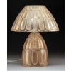 R. Lalique Lampe En Verre Givré Saint-Nabor, vers 1927