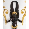 Paire d’appliques de style 1er Empire d’époque Napoléon III (1852 – 1870). | Biron Paire d'appliques de style 1er Empire d'époque Napoléon III (1852 - 1870).