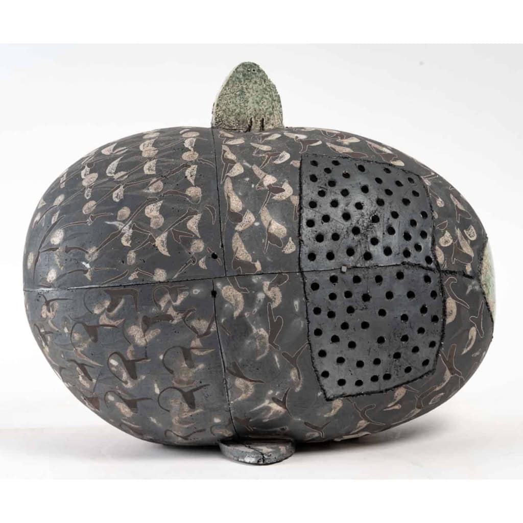 Sculpture céramique » crâne 2″ par Daphné Corregan | Biron ||||||||||