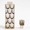 Flacon « Skyscraper » Verre Blanc Emaillé Noir de René LALIQUE pour Lucien Lelong | Biron Flacon « Skyscraper » Verre Blanc Emaillé Noir de René LALIQUE pour Lucien Lelong