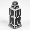 Flacon « Skyscraper » Verre Blanc Emaillé Noir de René LALIQUE pour Lucien Lelong | Biron Flacon « Skyscraper » Verre Blanc Emaillé Noir de René LALIQUE pour Lucien Lelong
