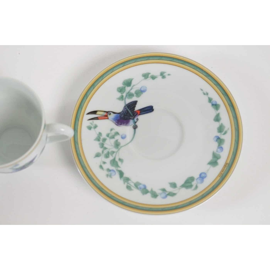 Hermès » Toucan » Tasse à café (expresso) | Biron Hermès " Toucan " Tasse à café (expresso)