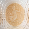 Réflecteur « Driades » Verre Blanc Patiné Sépia de René LALIQUE | Biron Réflecteur "Driades" Verre Blanc Patiné Sépia de René LALIQUE