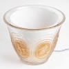 Réflecteur « Driades » Verre Blanc Patiné Sépia de René LALIQUE | Biron Réflecteur "Driades" Verre Blanc Patiné Sépia de René LALIQUE