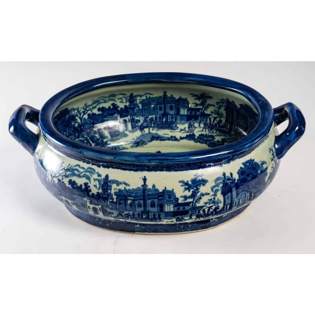 Grande jardinière en porcelaine anglaise | Biron |||||||||||||