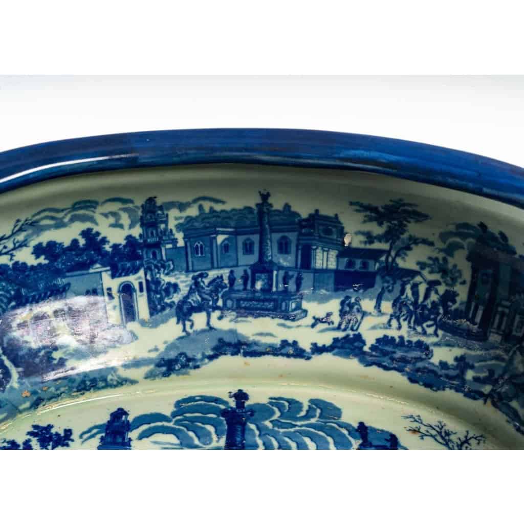 Grande jardinière en porcelaine anglaise | Biron Grande jardinière en porcelaine anglaise