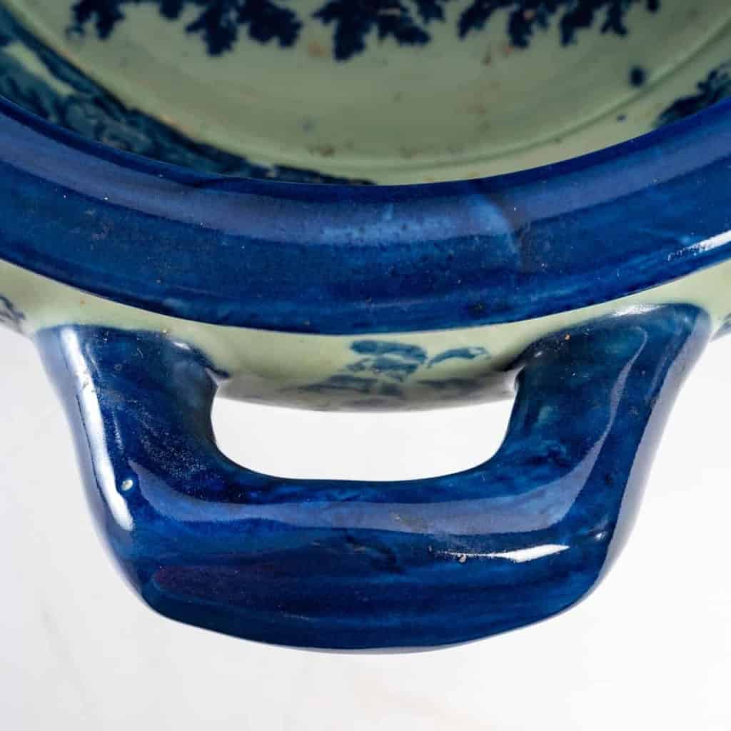 Grande jardinière en porcelaine anglaise | Biron Grande jardinière en porcelaine anglaise