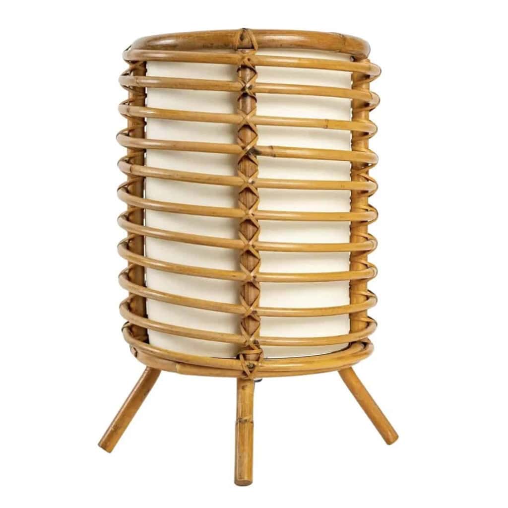 1960, Lampe en rotin Louis Sognot | Biron |||||
