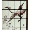 Vitrail vitraux aux échassiers | Biron Vitrail vitraux aux échassiers
