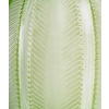 Vase "Biskra" Verre Vert Clair Patiné Gris de René LALIQUE