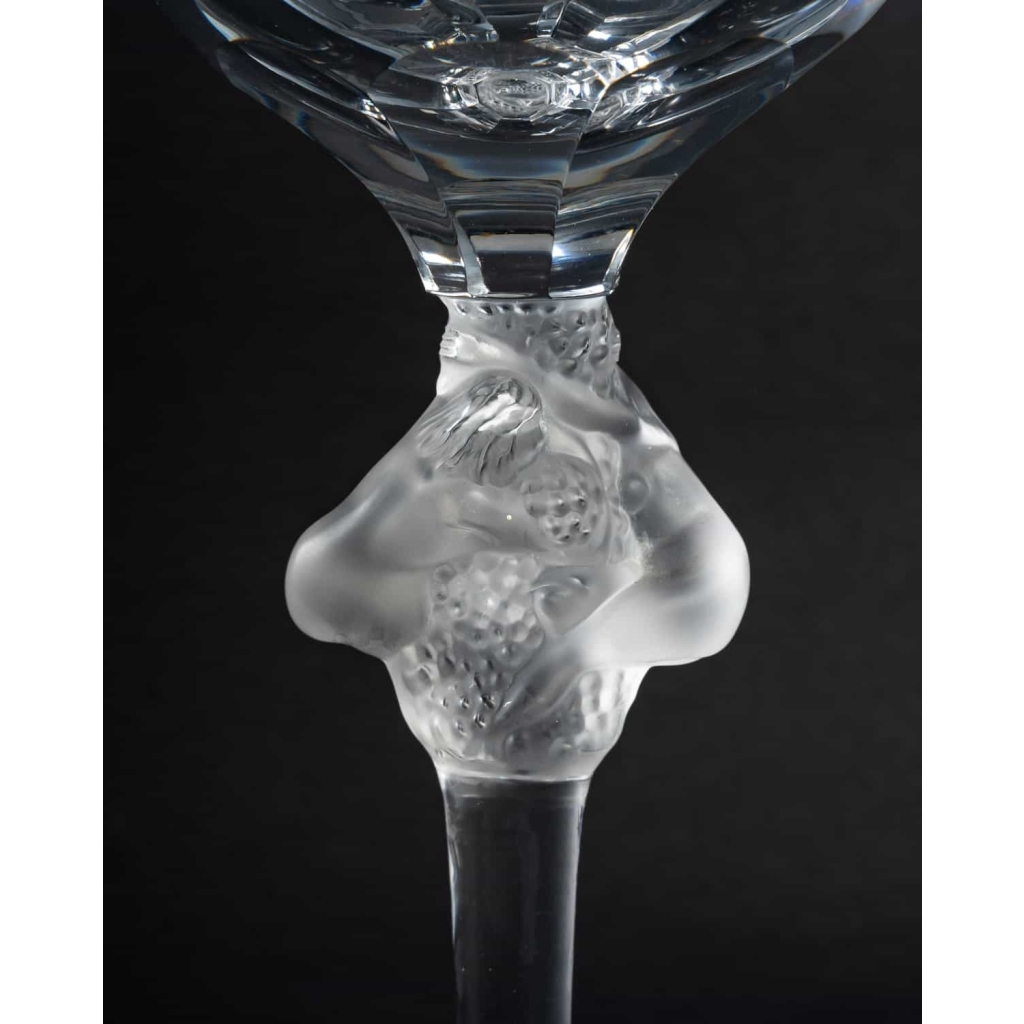 Lalique Grand Vase modèle "Roxane"