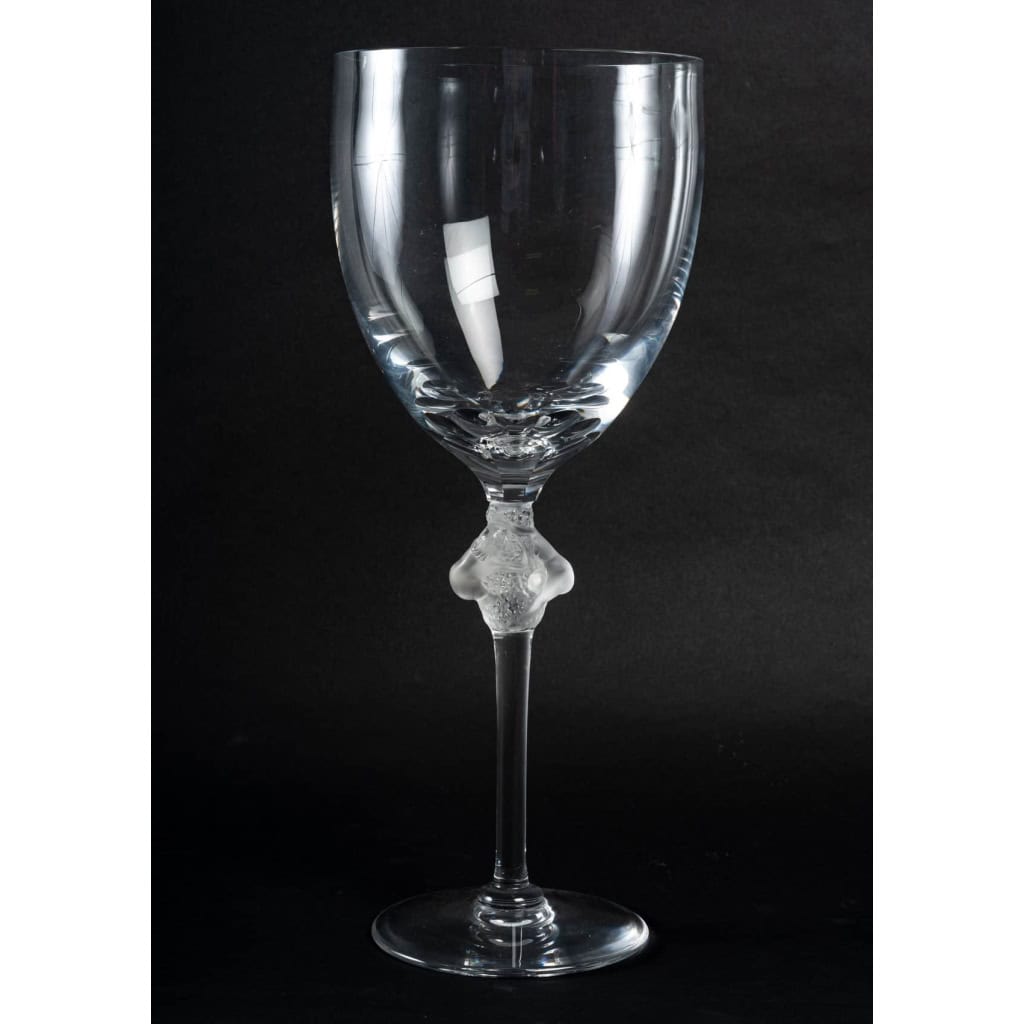 Lalique Grand Vase modèle "Roxane"