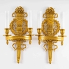 Paire d’appliques de style 1er Empire. | Biron |||