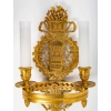Paire d’appliques de style 1er Empire. | Biron Paire d'appliques de style 1er Empire.