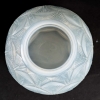 Vase "Herblay" Verre Opalescent Patiné Bleu de René LALIQUE