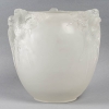 Vase « Perruches » Cristal à Cire Perdue de LALIQUE FRANCE d’après René LALIQUE | Biron Vase "Perruches" Cristal à Cire Perdue de LALIQUE FRANCE d'après René LALIQUE