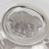 Vase « Sirènes et Cabochons » Verre Blanc Patiné Sépia de René LALIQUE | Biron Vase "Sirènes et Cabochons" Verre Blanc Patiné Sépia de René LALIQUE