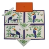 HERMÈS Paris, Les TOUCANS – 4 SETS DE TABLE ET 4 SERVIETTES | Biron ||||||