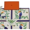 HERMÈS Paris, Les TOUCANS – 4 SETS DE TABLE ET 4 SERVIETTES | Biron HERMÈS Paris, Les TOUCANS - 4 SETS DE TABLE ET 4 SERVIETTES