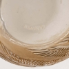 Vase « Cigognes » Verre Blanc Patiné Sépia de René LALIQUE | Biron Vase "Cigognes" Verre Blanc Patiné Sépia de René LALIQUE