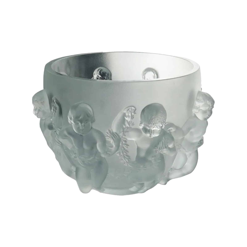 Marc Lalique : coupe «Luxembourg ». cristal | Biron Marc Lalique : coupe «Luxembourg ». cristal