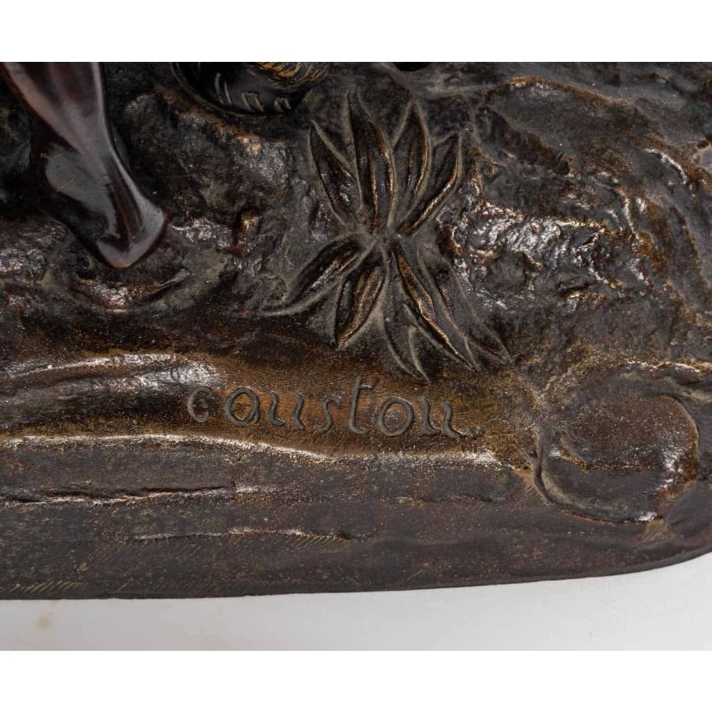 Sculpture en bronze, début du XXème siècle