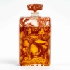 Flacon « Corail Rouge » Verre Blanc Emaillé Corail de René LALIQUE pour Forvil. | Biron Flacon « Corail Rouge » Verre Blanc Emaillé Corail de René LALIQUE pour Forvil.