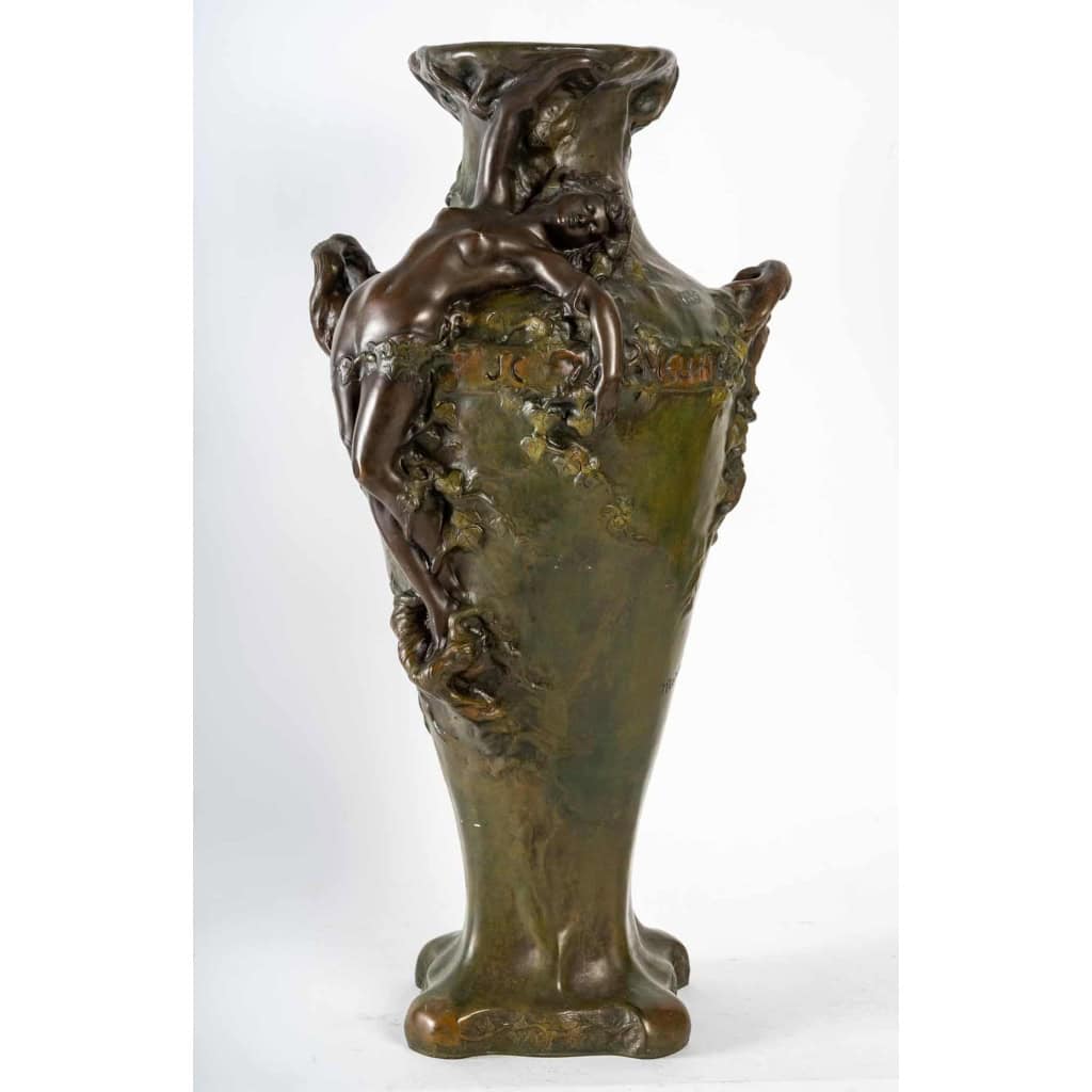 Vase en bronze à double patine, 1900 | Biron |||||||||||