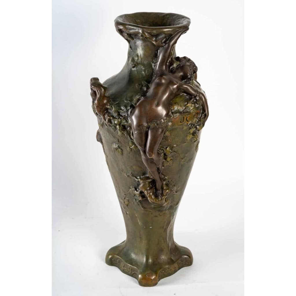 Vase en bronze à double patine, 1900 | Biron Vase en bronze à double patine, 1900