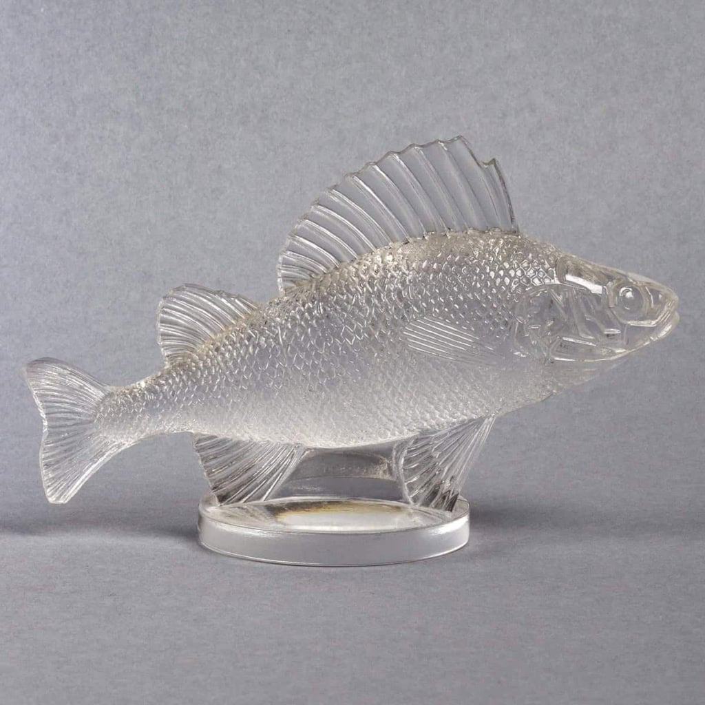Mascotte « Perche » Verre Blanc de René LALIQUE | Biron |||||||