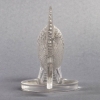 Mascotte « Perche » Verre Blanc de René LALIQUE | Biron Mascotte "Perche" Verre Blanc de René LALIQUE