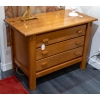 Commode en orme blond, années 1960