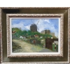 Elisée MACLET Tableau Français 20ème siècle Paris Montmartre Moulin de La Galette Le maquis Huile Signée | Biron ||||||
