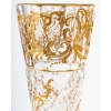 Paire de vases en cristal émaillés, XIXème siècle | Biron Paire de vases en cristal émaillés, XIXème siècle