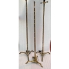 1970′ Paire De Lampadaires En Bronze Doré Maison Baguès Modèle Bambou H 156+ 1 en 149 cm | Biron 1970′ Paire De Lampadaires En Bronze Doré Maison Baguès Modèle Bambou H 156+ 1 en 149 cm