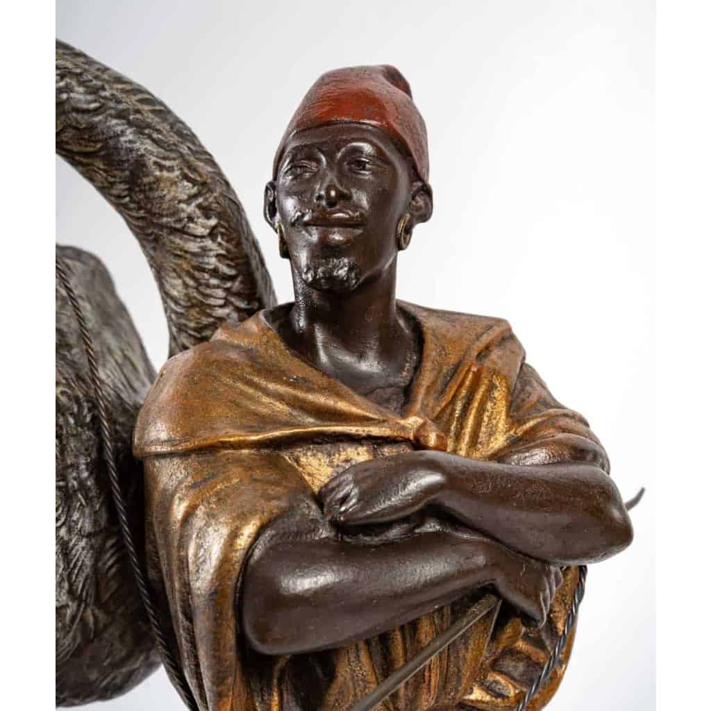 Belle garniture de cheminée orientaliste fin XIXème siècle | Biron Belle garniture de cheminée orientaliste fin XIXème siècle