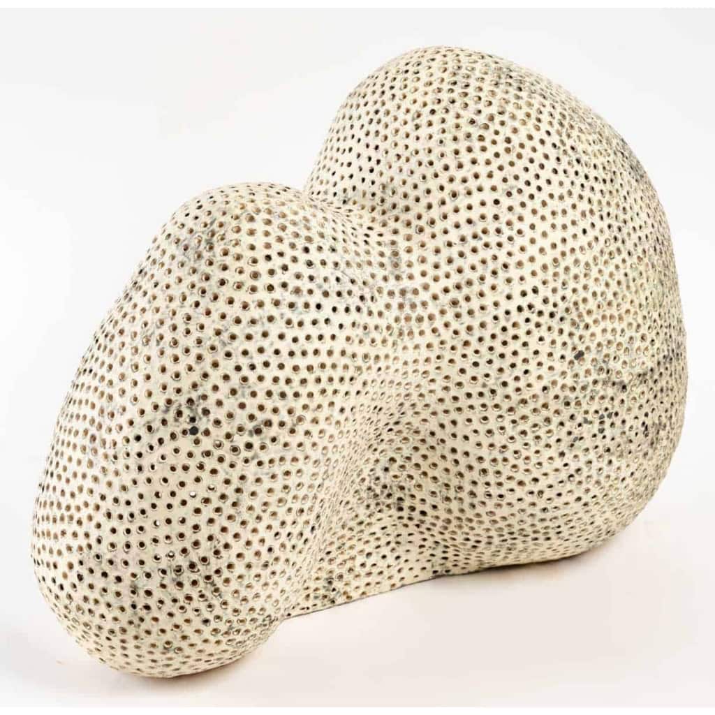 Sculpture céramique « crâne » par Daphné Corregan | Biron |||||||