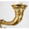 Paire d’appliques du XIXème siècle en bronze doré | Biron Paire d'appliques du XIXème siècle en bronze doré